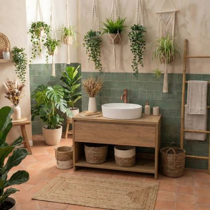 REA-U6370 - Umývadlo na dosku JOANA 38,5x50,5 cm keramika/lesklá biela