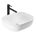 REA-U6521 - Umývadlo na dosku BELINDA SLIM 33x46,5 cm keramika/lesklá biela