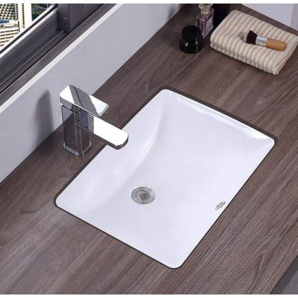 REA-U6653 - Zapustené umývadlo ADELA 33x46 cm keramika/lesklá biela