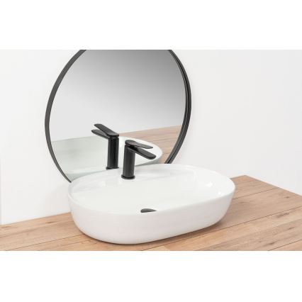 REA-U7900 - Umývadlo na dosku AURA 40,5x60,5 cm keramika/lesklá biela