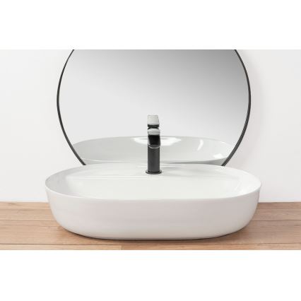 REA-U7900 - Umývadlo na dosku AURA 40,5x60,5 cm keramika/lesklá biela