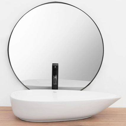 REA-U8537 - Umývadlo na dosku GRETA 40x65,5 cm keramika/lesklá biela