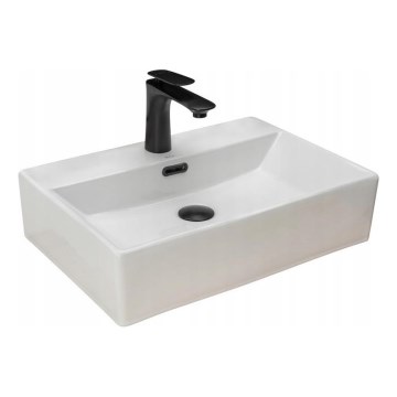 REA-U8701 - Umývadlo na dosku BONITA 36x51 cm keramika/lesklá biela
