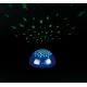 Reality - LED Dotykový projektor SIRIUS LED/0,5W/3xAA modrá