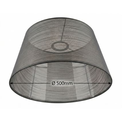 Reality - LED luster na reťazi CIMA 5xE14/40W/230V čierny