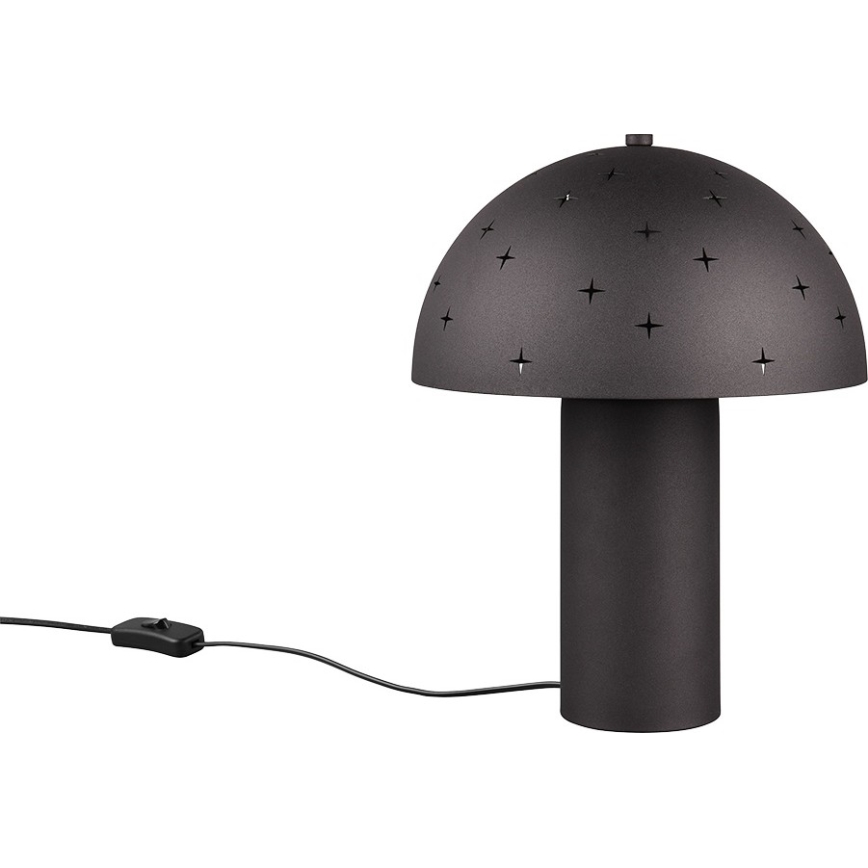 Reality - Stolná lampa SETA 1xE14/28W/230V čierna