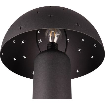 Reality - Stolná lampa SETA 1xE14/28W/230V čierna