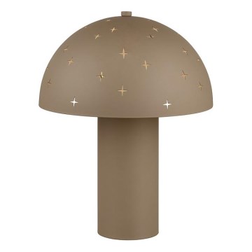 Reality - Stolová lampa SETA 1xE14/28W/230V hnedošedá (taupe)