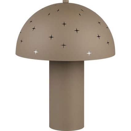 Reality - Stolová lampa SETA 1xE14/28W/230V hnedošedá (taupe)