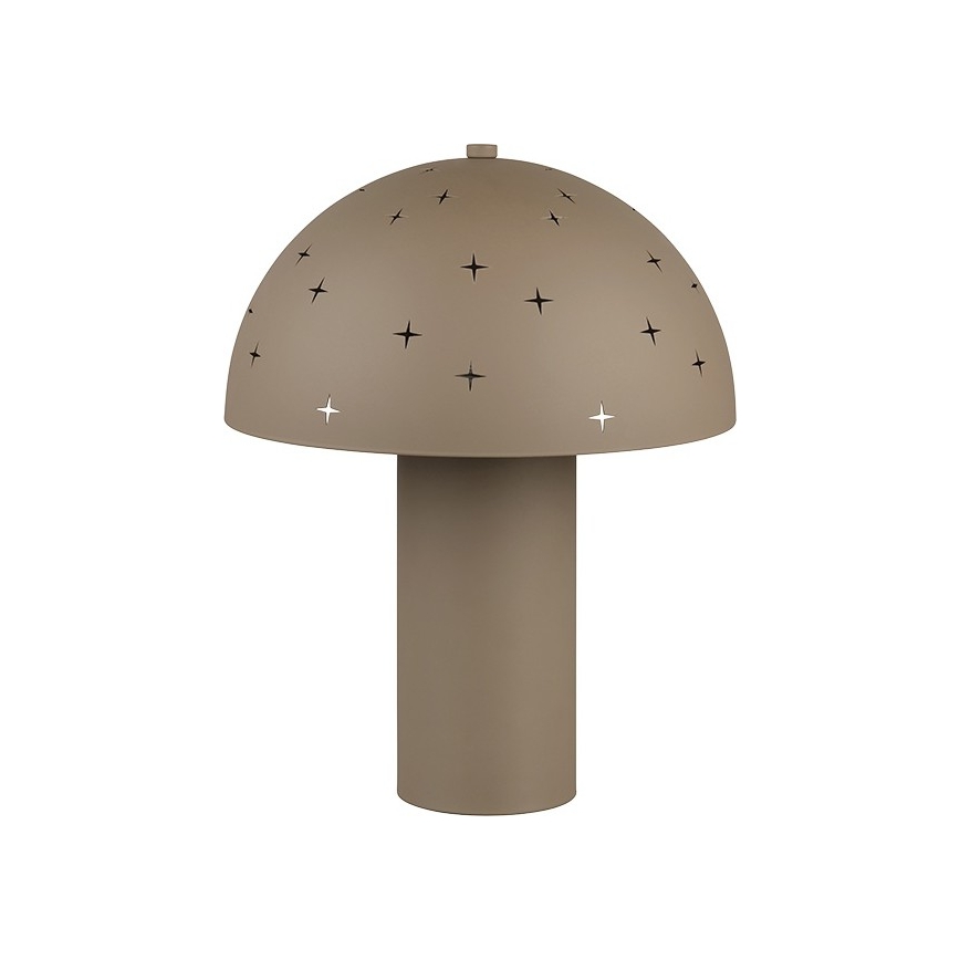 Reality - Stolová lampa SETA 1xE14/28W/230V hnedošedá (taupe)