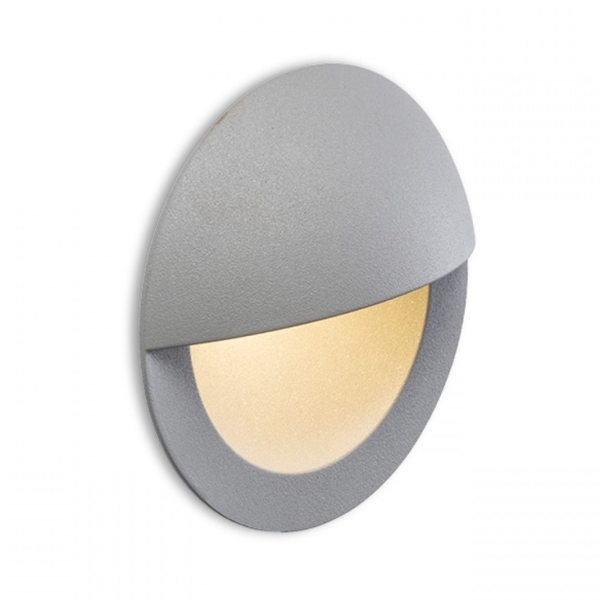 RED - Design Rendl - R10558 - LED Vonkajšie vstavané svietidlo ASTERIA LED/3W/230V IP54