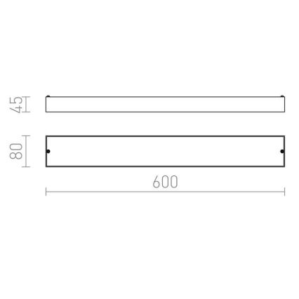 RED - Design Rendl - R11993 - LED Kúpeľňové nástenné svietidlo MARINA LED/9W/230V IP44