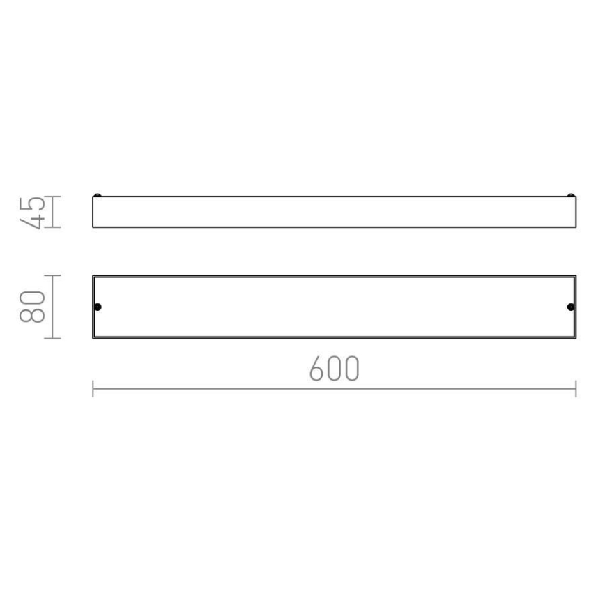 RED - Design Rendl - R11993 - LED Kúpeľňové nástenné svietidlo MARINA LED/9W/230V IP44