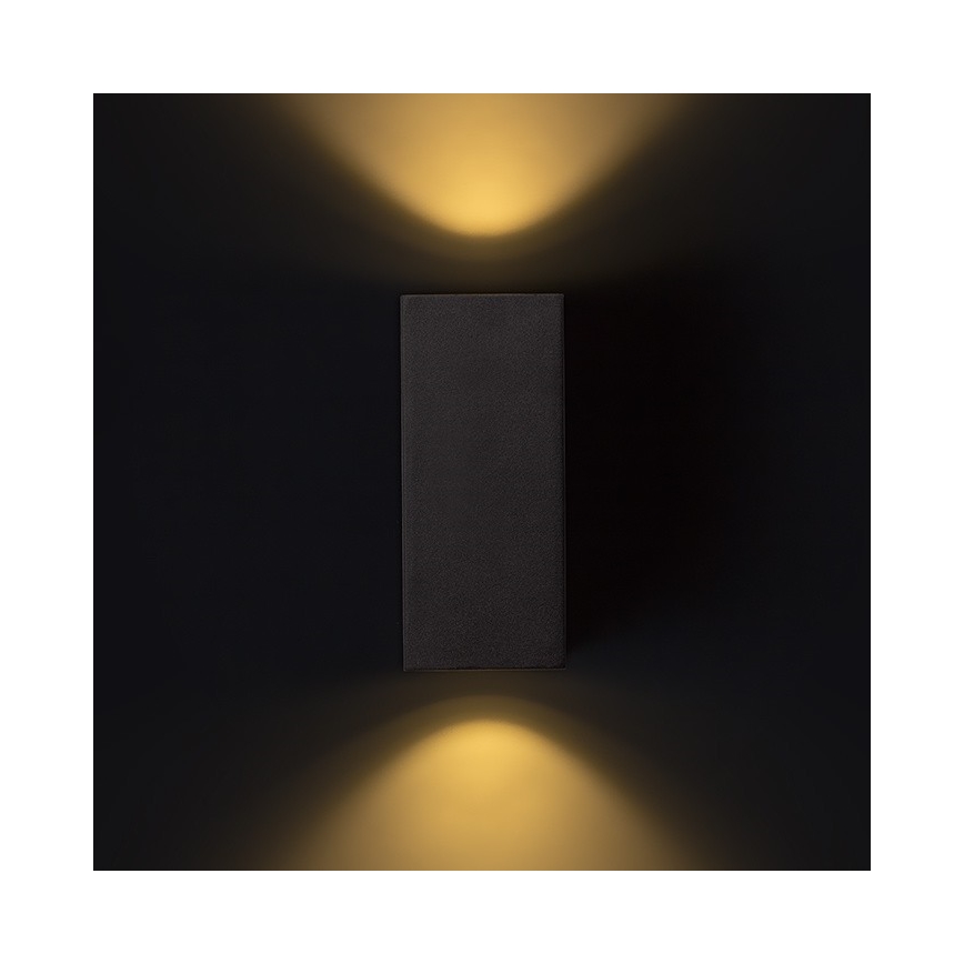 RED - Design Rendl - R12028 - LED Vonkajšie nástenné svietidlo KUBI 2xLED/3W/230V IP54