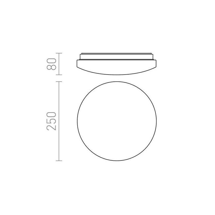 RED - Design Rendl - R12431 - LED Stropné svietidlo SEMPRE LED/10W/230V