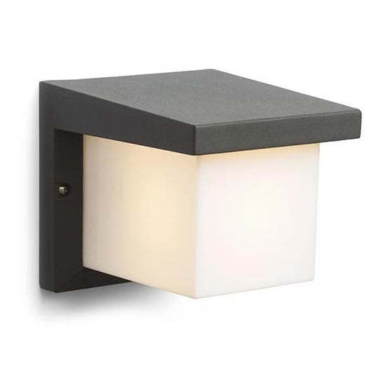 RED - Design Rendl - R12560- Vonkajšie nástenné svietidlo HIDE 1xE27/13W/230V IP44