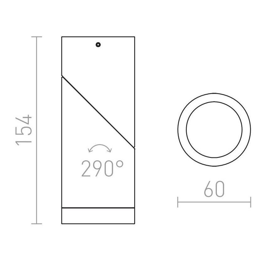 RED - Design Rendl - R12670 - Bodové svietidlo SNAZZY 1xGU10/35W/230V biela