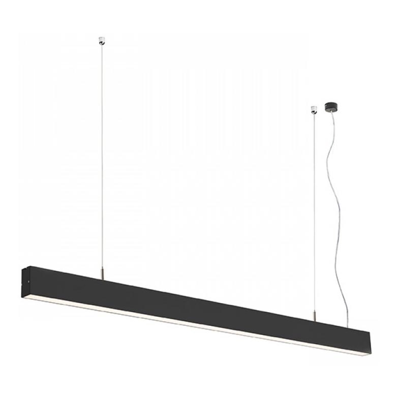 RED - Design Rendl - R12719 - LED Luster na lanku PESANTE LED/40W/230V čierna