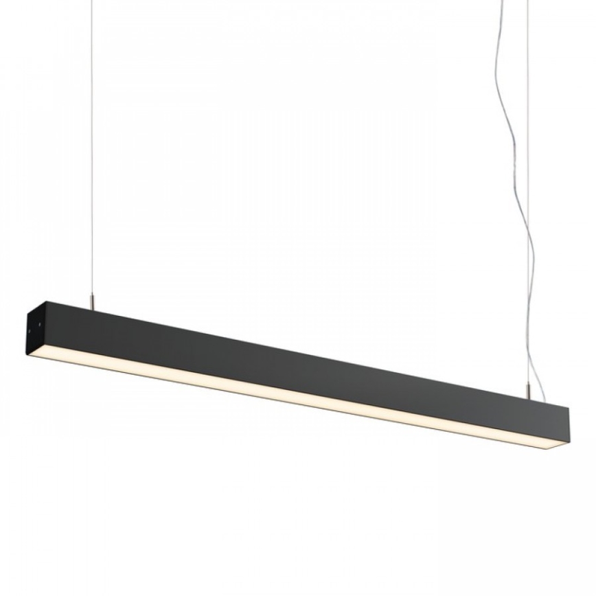 RED - Design Rendl - R12721 - LED Luster na lanku PESANTE LED/40W/230V čierna
