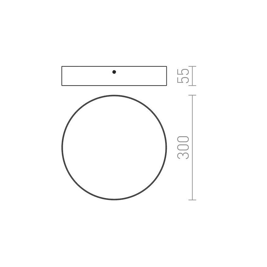 RED - Design Rendl - R12845 - LED Stropné svietidlo LARISA LED/30W/230V zlatá