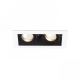 ČERENÁ - Design Rendl - R12857 - LED Podhľadové bodové svietidlo BONDY 2xLED/7W/230V
