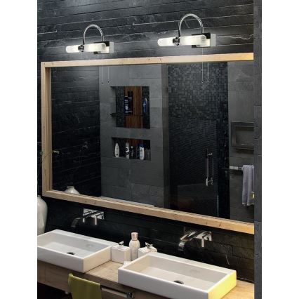 Redo 01-097 - Kúpeľňové nástenné svietidlo POLO 2xG9/33W/230V IP44