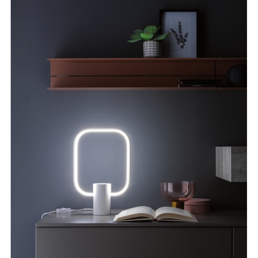 Redo 01-1226 - LED stmievateľná stolová lampa DOM LED/21W/230V biela