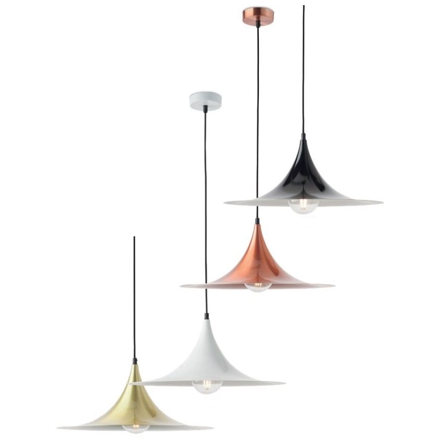 Redo 01-1456 - Luster na lanku WIZ 1xE27/42W/230V mosadz