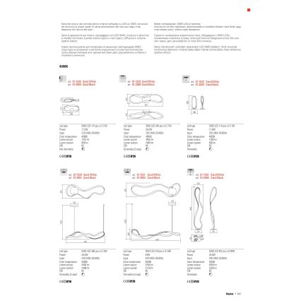 Redo 01-1529 - LED Stmievateľné stropné svietidlo NUBO LED/34,5W/230V biela