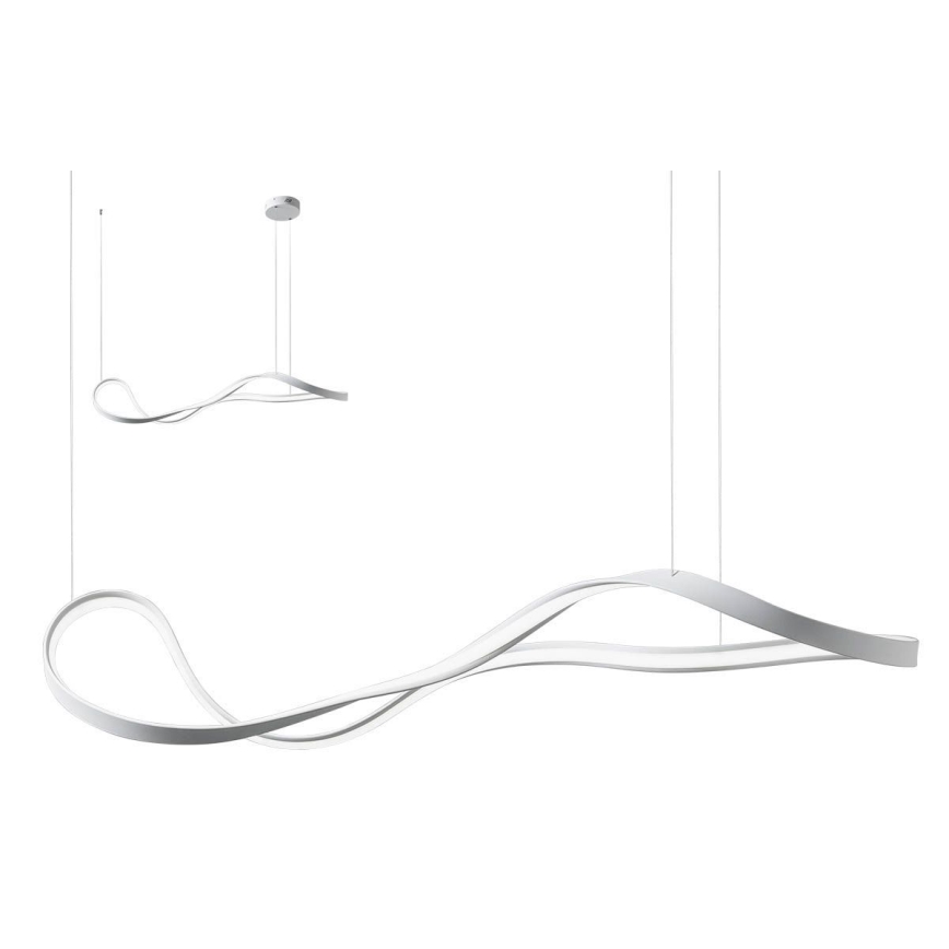 Redo 01-1531 - LED luster na lanku NUBO LED/43W/230V biely