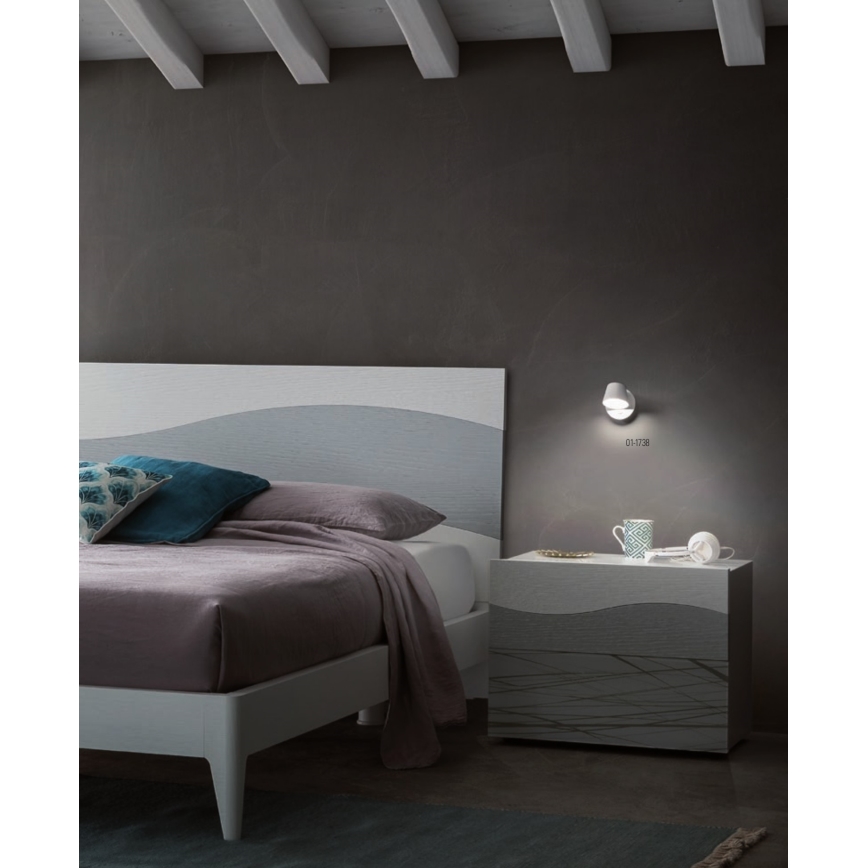 Redo 01-1739 - LED Nástenné svietidlo SHAKER LED/6W/230V