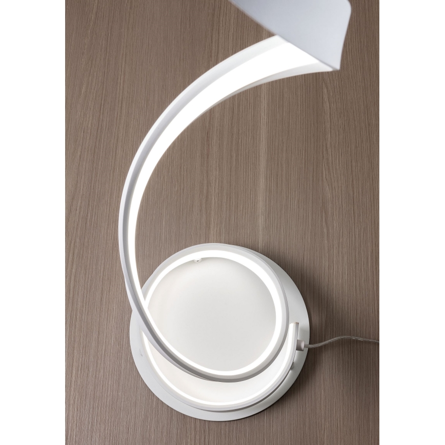 Redo 01-1815 - LED Stolná lampa TORSION LED/11W/230V 3000K biela