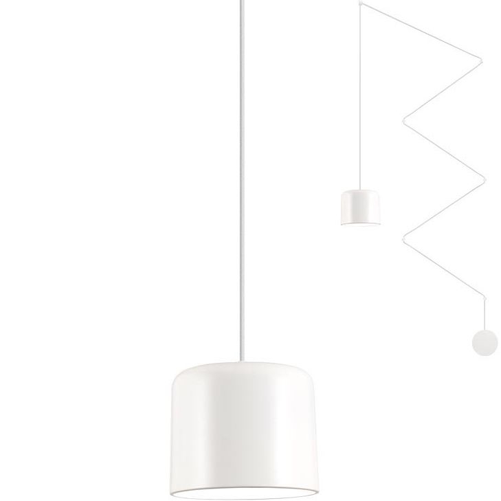 Redo 01-1821 - Luster na lanku DODO 1xE27/15W/230V pavúk biela