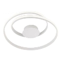 Redo 01-1886 - LED stmievateľné stropné svietidlo TORSION LED/29W/230V priemer 55 cm biela
