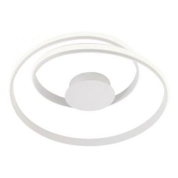 Redo 01-1886 - LED stmievateľné stropné svietidlo TORSION LED/29W/230V priemer 55 cm biela