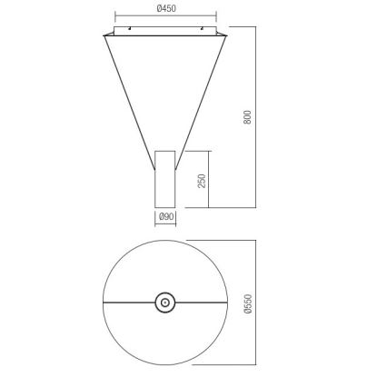 Redo 01-1971 - LED Stmievateľný luster na lanku ESSENCE LED/36W/230V 3000K biela