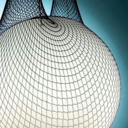 Redo 01-1972 - LED luster na lankovom závesu ALLURIA 1xE27/5W/230V priemer 25 cm