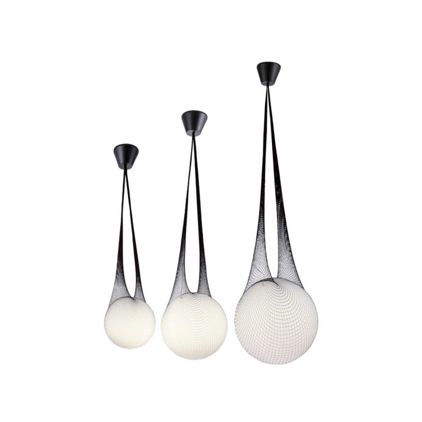 Redo 01-1972 - LED luster na lankovom závesu ALLURIA 1xE27/5W/230V priemer 25 cm