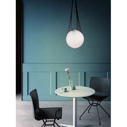 Redo 01-1974 - LED Luster na lanku ALLURIA 1xE27/10W/230V pr. 40 cm