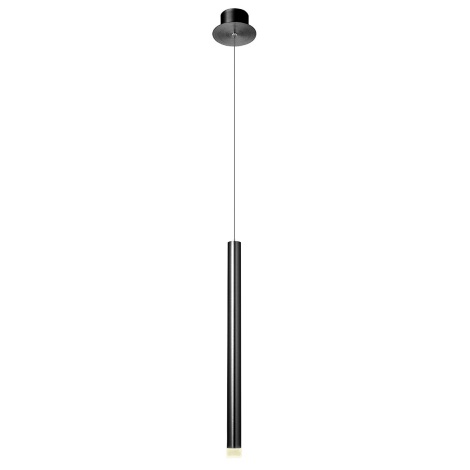 Redo 01-2045 - LED Luster na lanku MADISON LED/4W/230V čierna