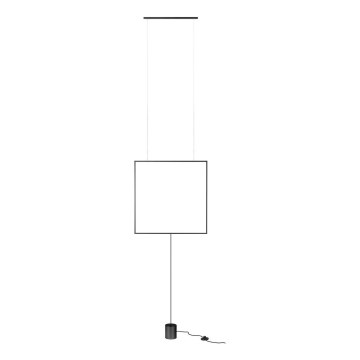 Redo 01-2134 - LED Stojacia lampa SLICK LED/28W/230V čierna