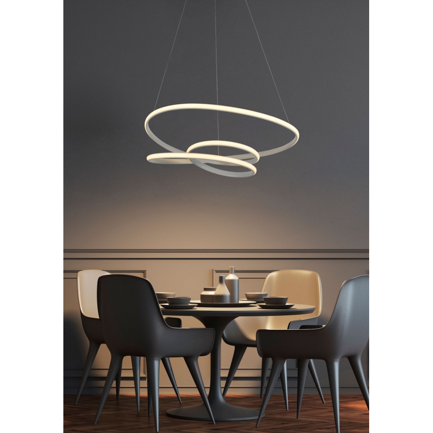 Redo 01-2190 - LED Stmievateľný prisadený luster SINTRA LED/40W/230V