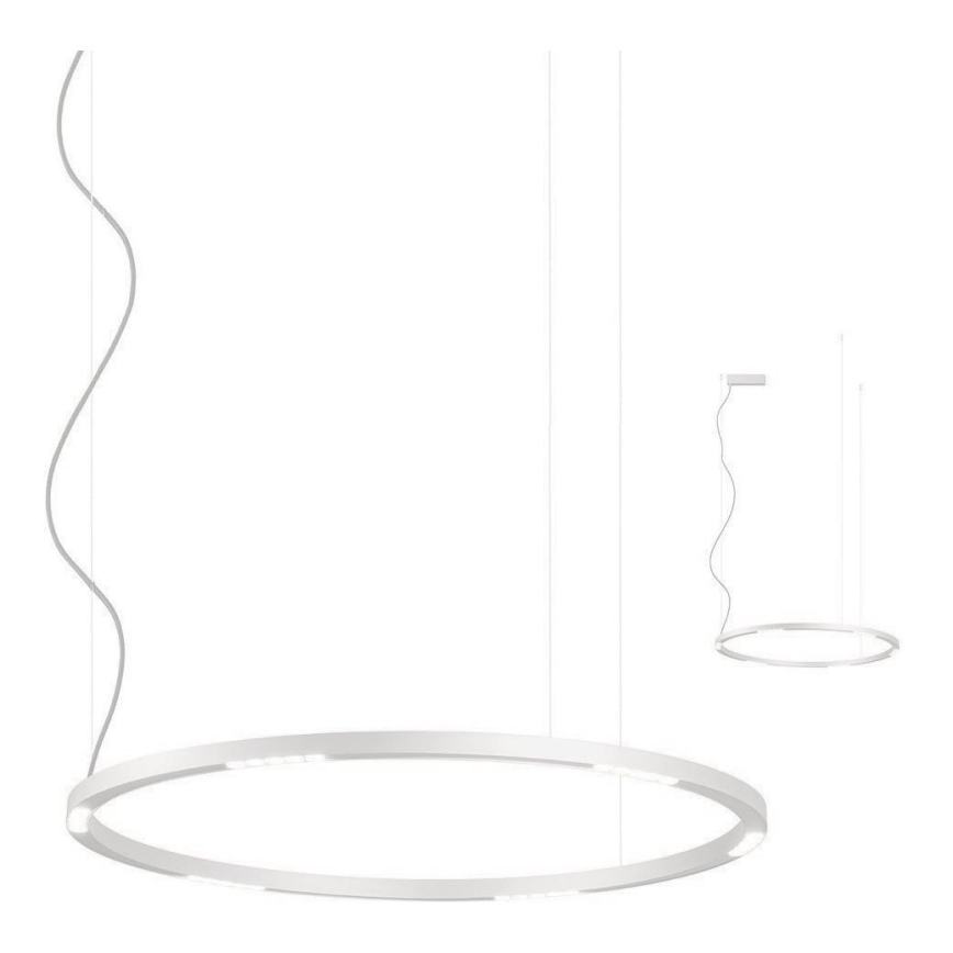 Redo 01-2205 - LED Luster na lanku UNION LED/50W/230V CRI 90 3000K pr. 90 cm biela