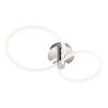 Redo 01-2222 - LED stmievateľné stropné svietidlo SPELL LED/32W/230V lesklý chróm