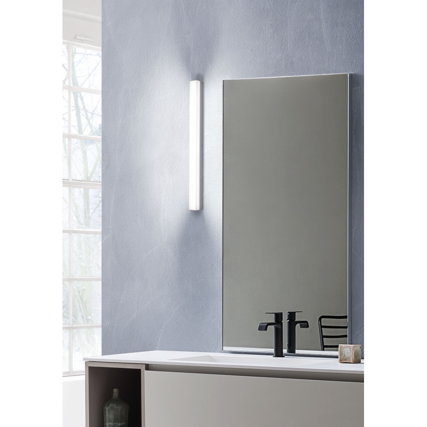 Redo 01-2331 - LED kúpeľňové zrkadlo s osvetlením TASK LED/24W/230V 120 cm CRI 90 IP44 lesklý chróm