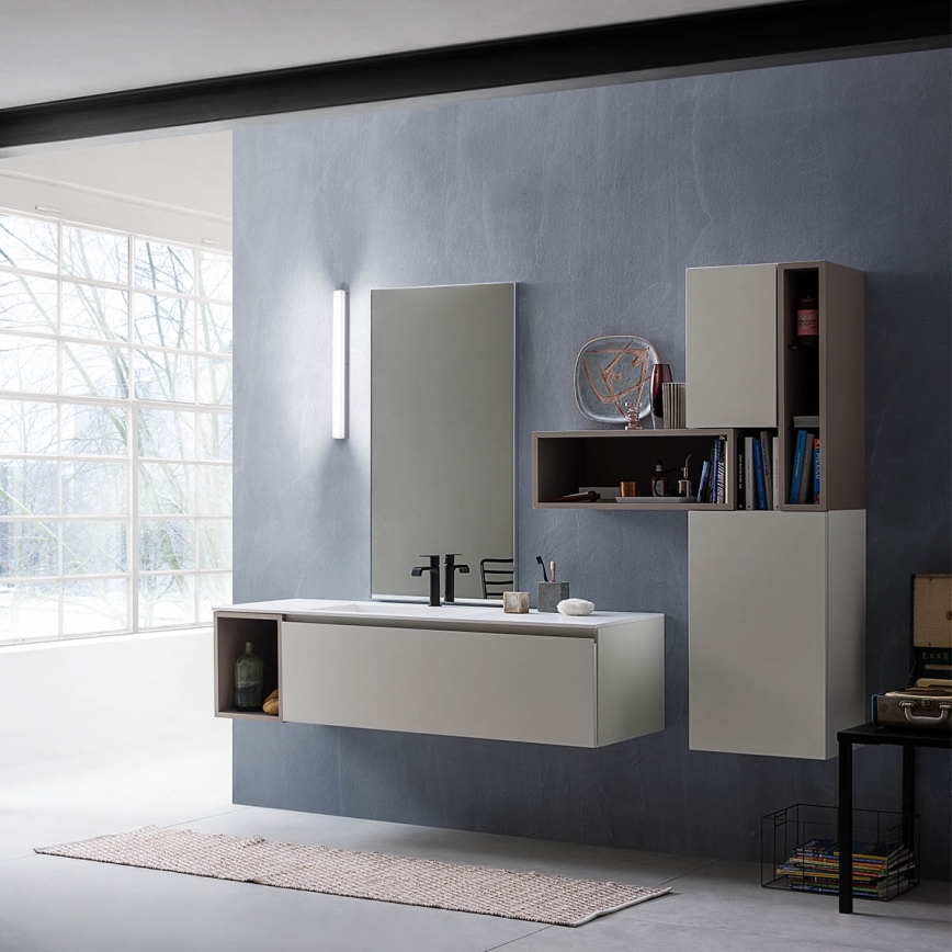 Redo 01-2331 - LED kúpeľňové zrkadlo s osvetlením TASK LED/24W/230V 120 cm CRI 90 IP44 lesklý chróm