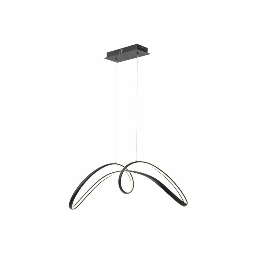 Redo 01-2455 - LED Luster na lanku LAMON LED/57W/230V čierna
