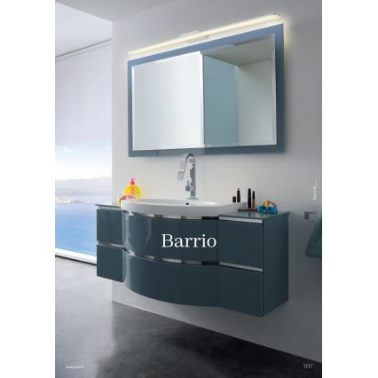 Redo 01-2507 - LED Kúpeľňové osvetlenie zrkadla BARRIO LED/27,39W/230V 90 cm CRI 90 IP44 biela
