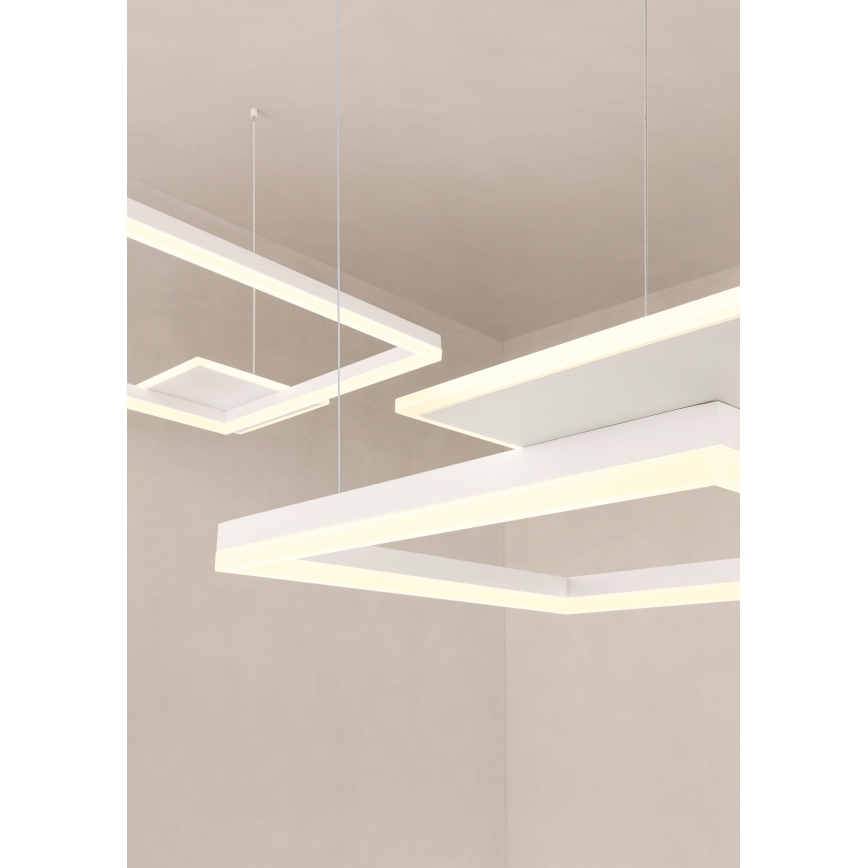 Redo 01-2614 - LED stmievateľný luster na lanku SIGUA LED/137W/230V CRI 90 biela