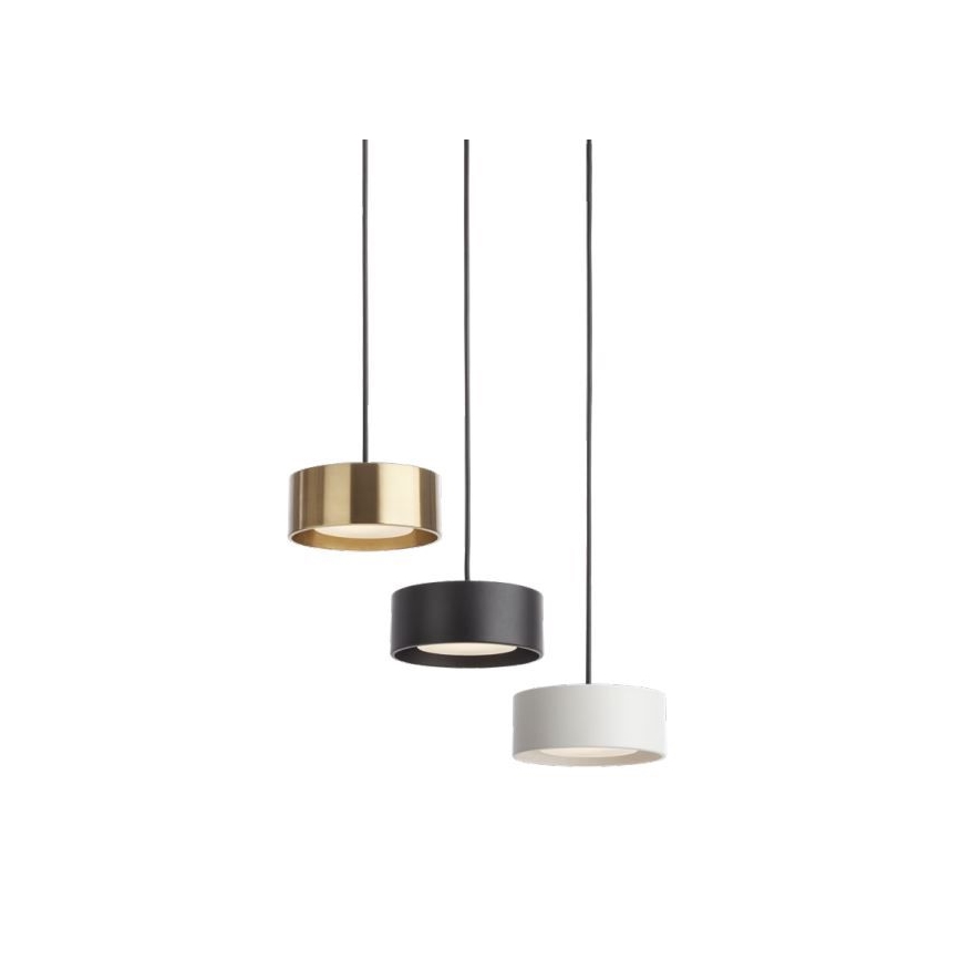 Redo 01-3101 - LED Luster na lanku PUNKT LED/6W/230V pr. 15 cm čierna